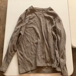 Gray comfy men’s large sweater